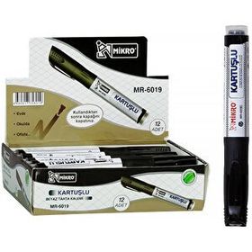 Mikro MR6010 Jumbo Permanent Siyah Marker Koli Kalemi