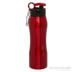 Mikro MT2627KR 750 ml Çelik Matara Kırmızı