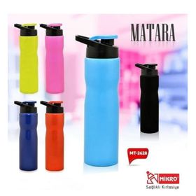 Mikro MT2627KR 750 ml Çelik Matara Kırmızı