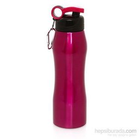 Mikro MT2627P 750 ml Pembe Çelik Matara