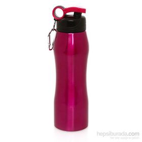 Mikro MT2627P 750 ml Pembe Çelik Matara