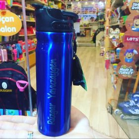 Mikro MT2850K 500 ml Kırmızı - Kırmızı Çelik Matara