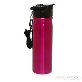 Mikro MT2850P 500 ml Pembe Çelik Matara