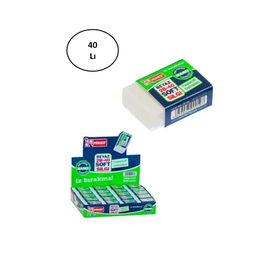 Mikro N2B40 Beyaz Soft Nano 40'lı Silgi