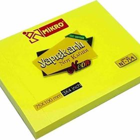 Mikro NT-754 100 Yaprak Yapışkanlı Not Defter