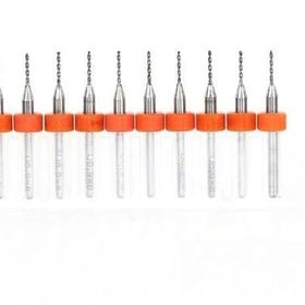 Mikro Profisher Pcb Karbür Cnc 10x0,95 mm Tungsten 18 Shank Matkap Ucu