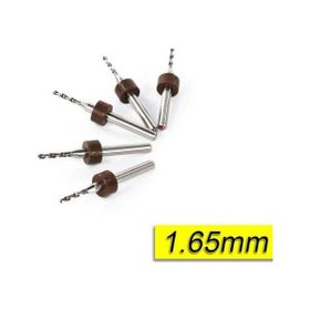 Mikro Profisher Pcb Karbür Cnc 10x1,65 mm Tungsten 18 Shank Matkap Ucu