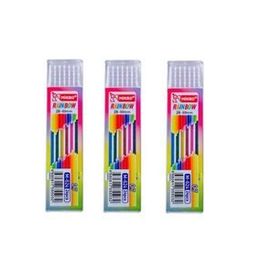 Mikro Rainbow 3 Adet 60 mm 2b 0.7 Uç Renkli Kalem Ucu