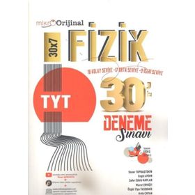 Mikro TYT Fizik 30'lu Deneme Sınavı - Orijinal Yayınları