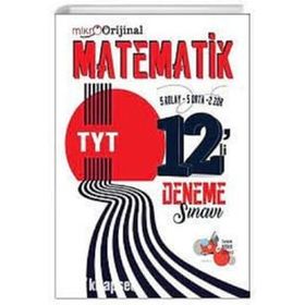 Mikro TYT Matematik 12'li Deneme Sınavı - Orijinal Yayınları