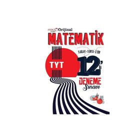 Mikro TYT Matematik 12'li Deneme Sınavı - Orijinal Yayınları