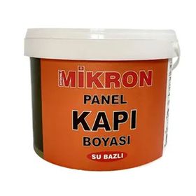 Mikron 0,75 lt Beyaz Su Bazlı Panel Kapı Boyası