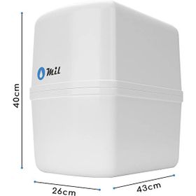 Mil DNP13-M-A Aquaflo Membranlı 13 Aşamalı Detoks Multimineralli 8 lt Çelik Tanklı Su Arıtma Cihazı