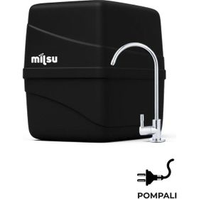 Mil DP12-M-S Multimineralli Pompalı 12 Aşamalı 8 Lt Çelik Tanklı Su Arıtma Cihazı