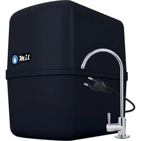 Mil DP14-M-A AquaFlo Membranlı Pompalı 14 Aşamalı Alkali Filtreli 8 lt Çelik Tanklı Su Arıtma Cihazı