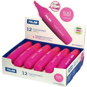 Milan 161898712 Capsule Pembe 12'li Fosforlu Kalem