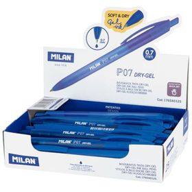 Milan 176540125 Dry-Gel P07 Mavi 25 Adet Jel Kalem
