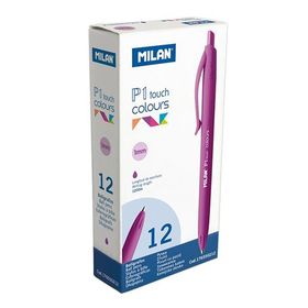 Milan 176550212 P1 Touch Mor 12 Adet Tükenmez Kalem