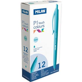Milan 176551212 P1 Touch Mavi 12 Adet Tükenmez Kalem