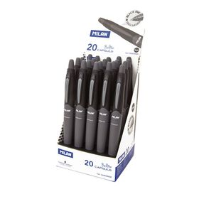 Milan 17656590220 Capsule Siyah 20 Adet Tükenmez Kalem