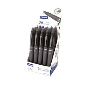 Milan 17656590220 Capsule Siyah 20 Adet Tükenmez Kalem