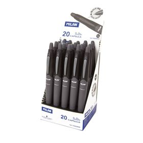 Milan 17656590220 Capsule Siyah 20 Adet Tükenmez Kalem