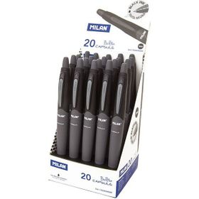 Milan 17656590220 Capsule Siyah 20 Adet Tükenmez Kalem