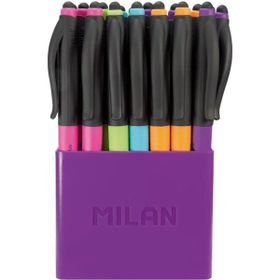 Milan 176592124 Stylus Colour 24 Adet Tükenmez Kalem