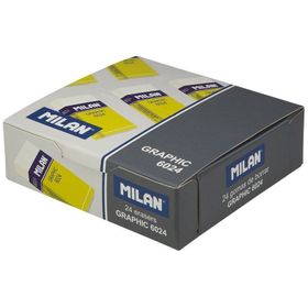 Milan 24'lü Graphic 6024 Beyaz Silgi