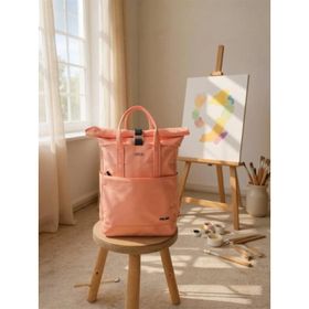 Milan 624302SNCP 1918 Üst Rulo Kapama Pembe Sırt Çantası