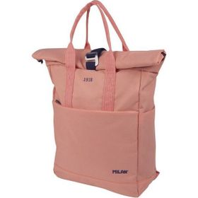 Milan 624302SNCP 1918 Üst Rulo Kapama Pembe Sırt Çantası