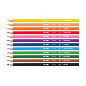 Milan 722312 Colours Üçgen 12'li Kuru Boya Kalemi