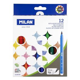 Milan 80158 Fine 12'li Keçeli Kalem