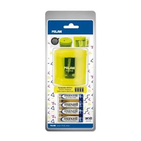 Milan BWM10375 Acid Sarı Elektrikli Kalemtıraş