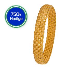 Milenyum Sepet Hasır 22 Ayar 30 gr Burma Bilezik