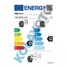 Milestone 195/45 R16 84V Carmıle Sport Xl Yaz Lastiği