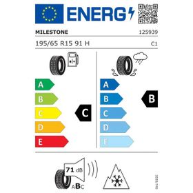 Milestone 195/65 R15 91H Carmile Winter Kış Lastiği 2025