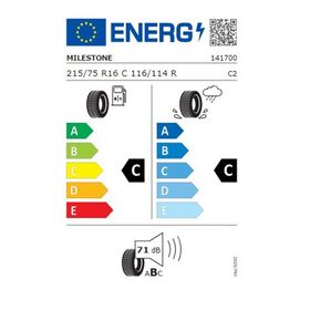 Milestone 215/75 R16C 116/114R VanMile Yaz Lastiği