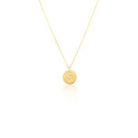 Milet Kuyumculuk 0.07 CT Pırlanta Harf Kolye