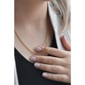 Milet Kuyumculuk 14 Ayar 3,25 gr Altın Doç Zincir Kolye
