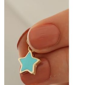 Milet Kuyumculuk 14 Ayar Altın Yıldız Kolye Ucu