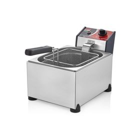 Miletto MF5 5 lt Elektrikli Sanayi Tipi Paslanmaz Çelik Fritöz