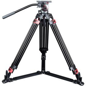Miliboo MTT609A Hidrolik Kafalı Profesyonel Alüminyum Tripod