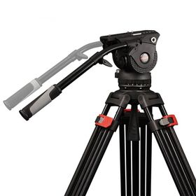 Miliboo MTT609A Hidrolik Kafalı Profesyonel Alüminyum Tripod