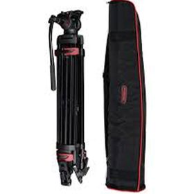Miliboo MTT609A Hidrolik Kafalı Profesyonel Alüminyum Tripod