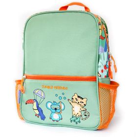 Milk Moo Jungle Friends Çocuk Sırt Çantası ve Isı Yalıtımlı Beslenme Çantası