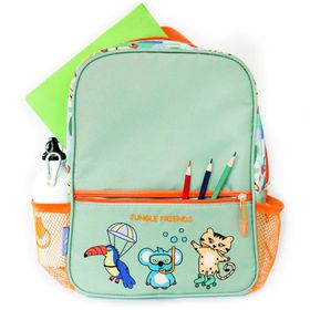 Milk Moo Jungle Friends Çocuk Sırt Çantası ve Isı Yalıtımlı Beslenme Çantası