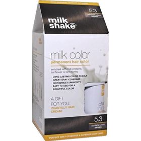 Milk Shake 5.3 Açık Kestane Dore Saç Boyası ve 50 ml Saç Kremi Set
