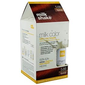 Milk Shake 5.66 Açık Kestane Yoğun Kızıl Saç Boyası + 50 ml Saç Kremi