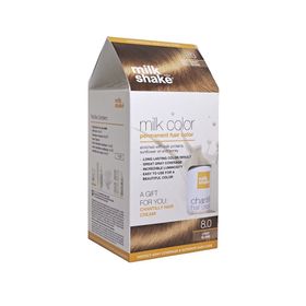 Milk Shake 8 Açık Kumral Saç Boyası ve 50 ml Saç Kremi Set